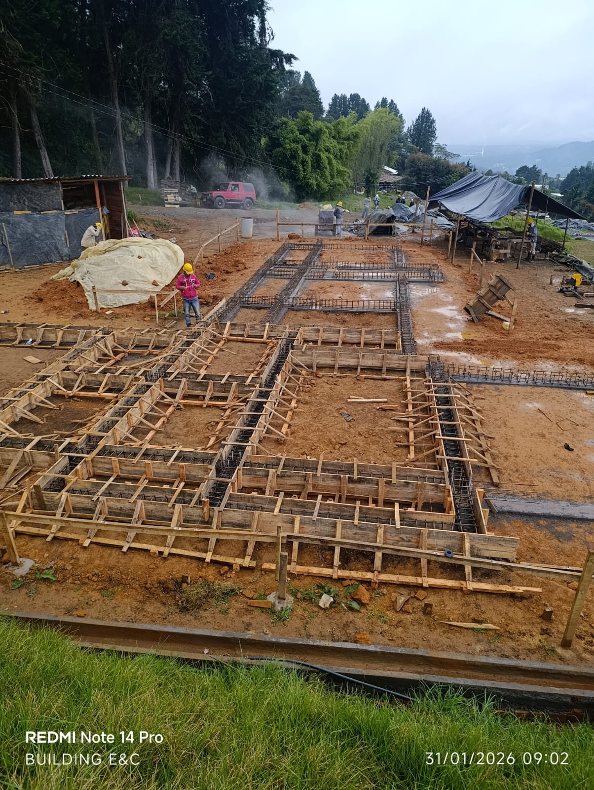 Obra de construcción BUILDING E&C en Itagüí